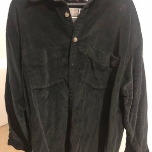 Men's Black Corduroy Jacket